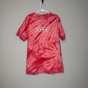 Vans‎ Red Tie-Dye Kid’s T-Shirt